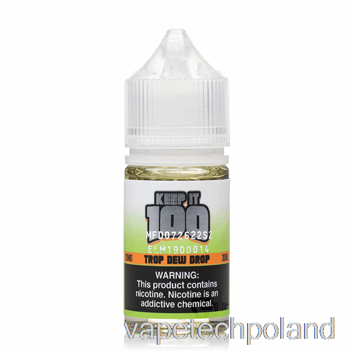 Vape Tech Polska Trop Rosa Kropla - Keep It 100 Sól - 30ml 30mg